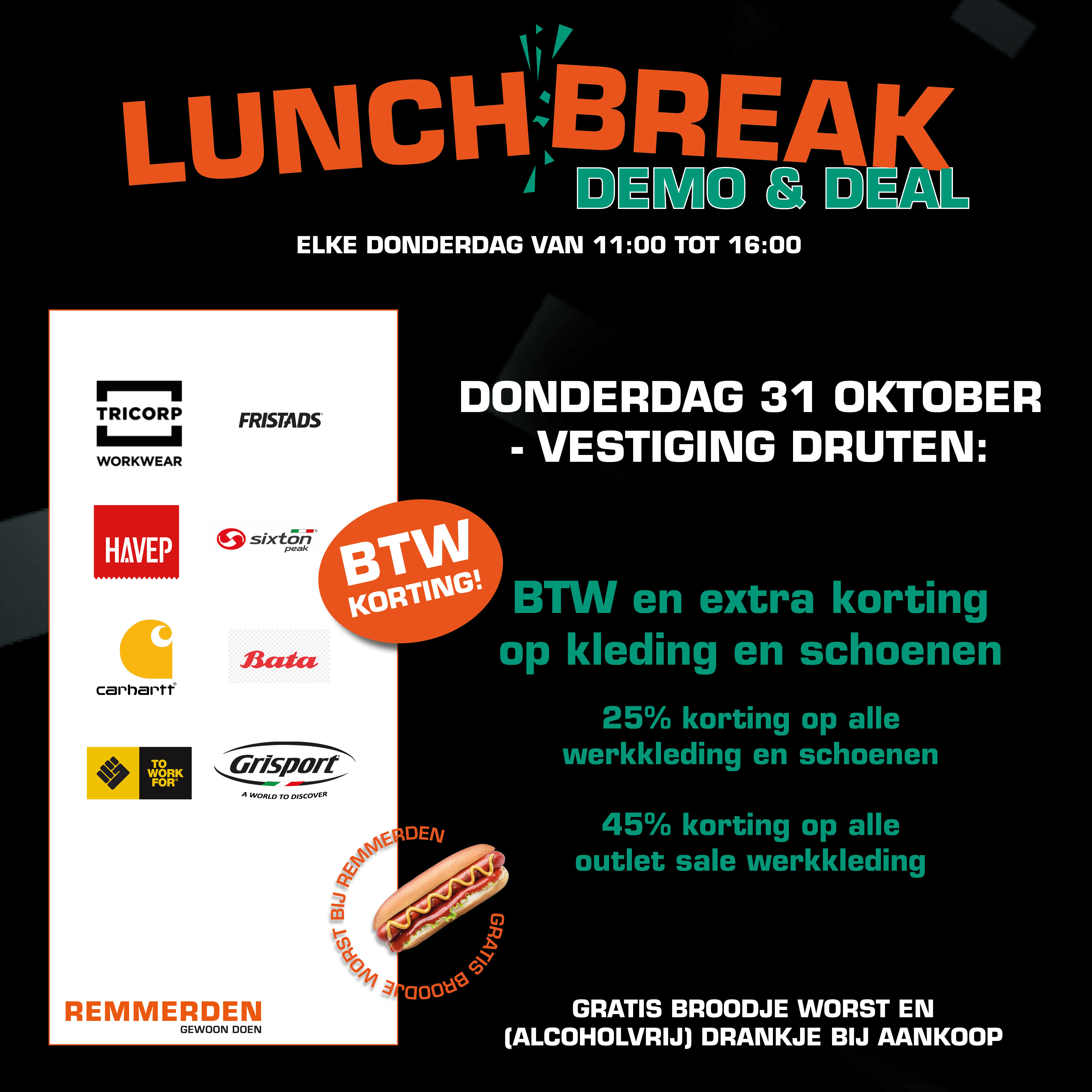 Lunchbreak Deals - Druten